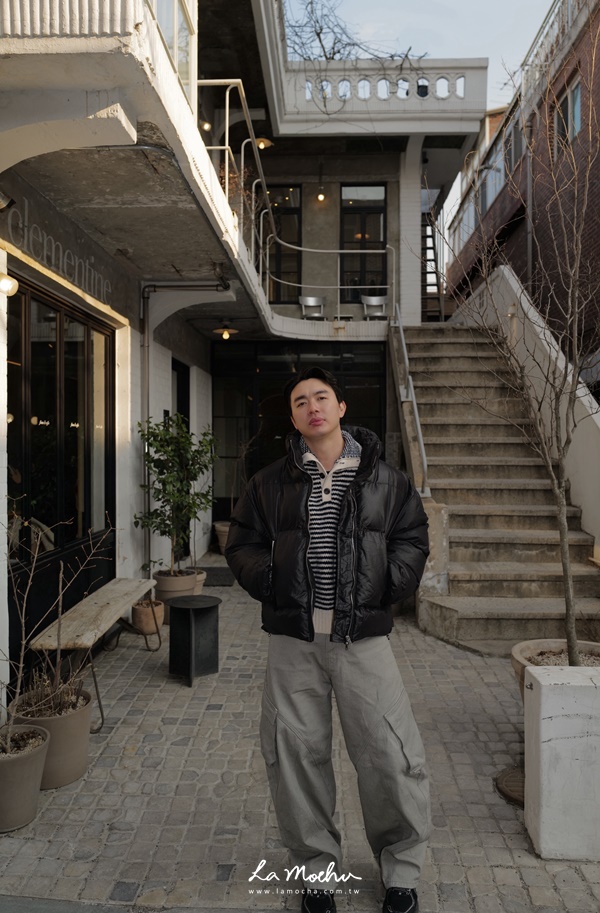 彎刀牛仔斜紋布長褲